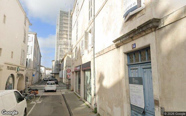 Façade : 14 rue des Augustins, La Rochelle