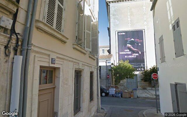 Façade : 13 rue Mervault, La Rochelle
